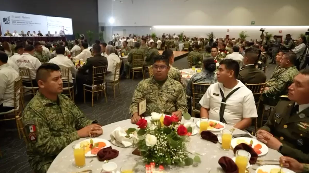 Reconocen en Yucatán la labor y disciplina del Ejército Mexicano
