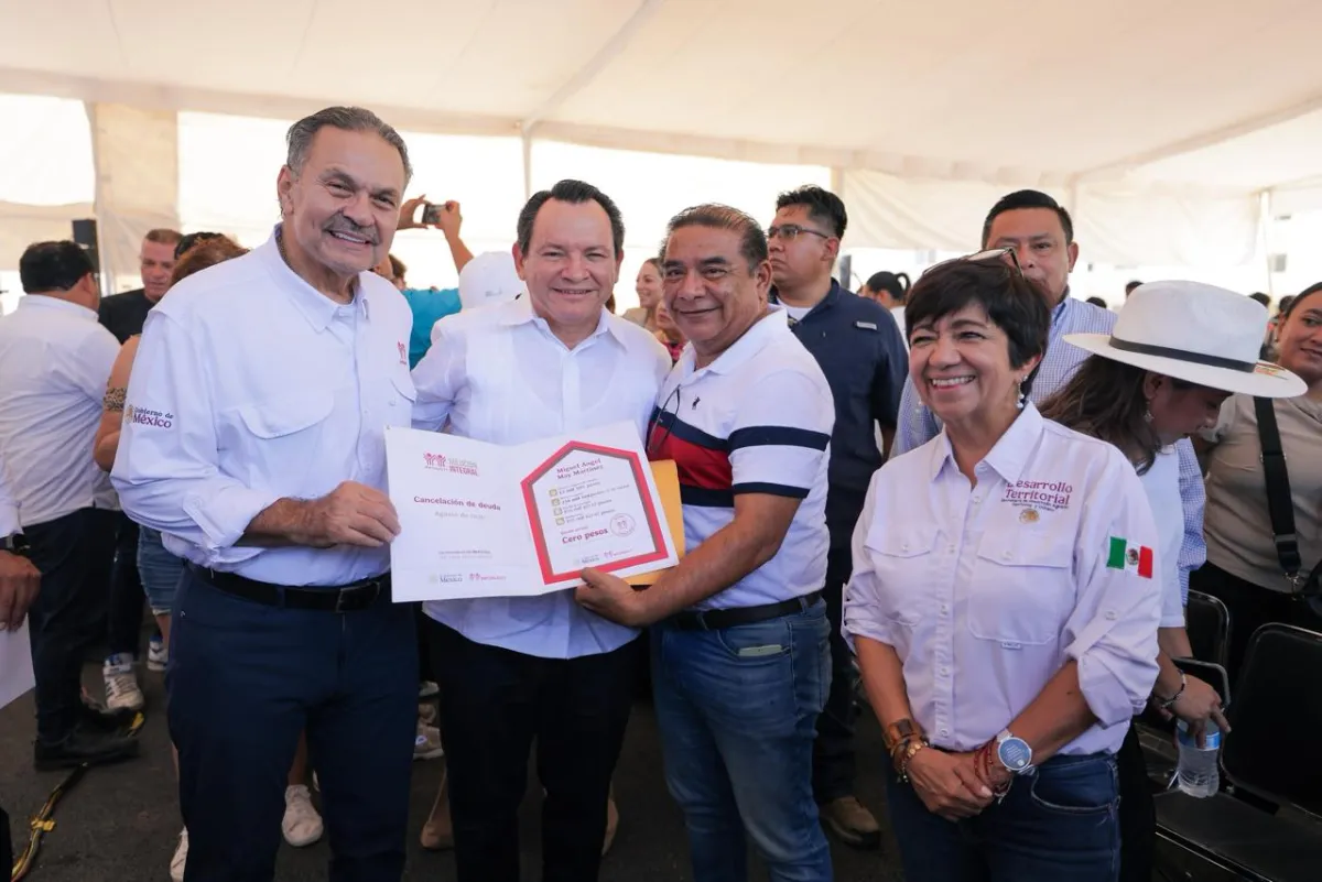 Renacimiento Maya y Gobierno de México llevan vivienda propia a más de 47 mil familias yucatecas