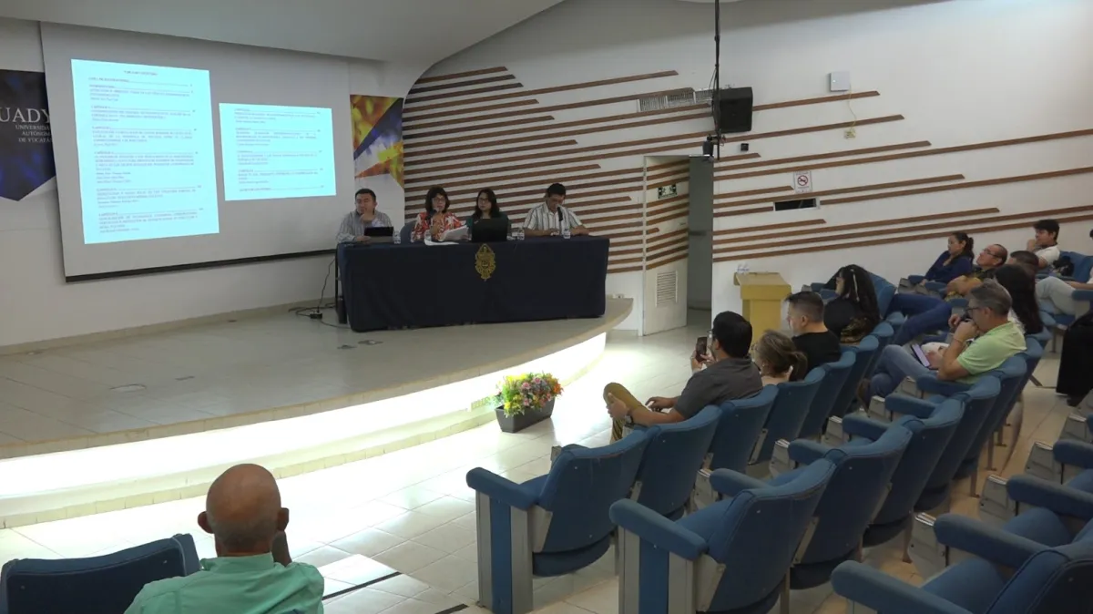 Presentan libro digital en la Facultad de Ciencias Antropológicas de la UADY