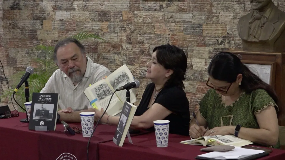 Presentan libro “Anécdotas yucatecas”, recopilación de crónicas de Yucatán