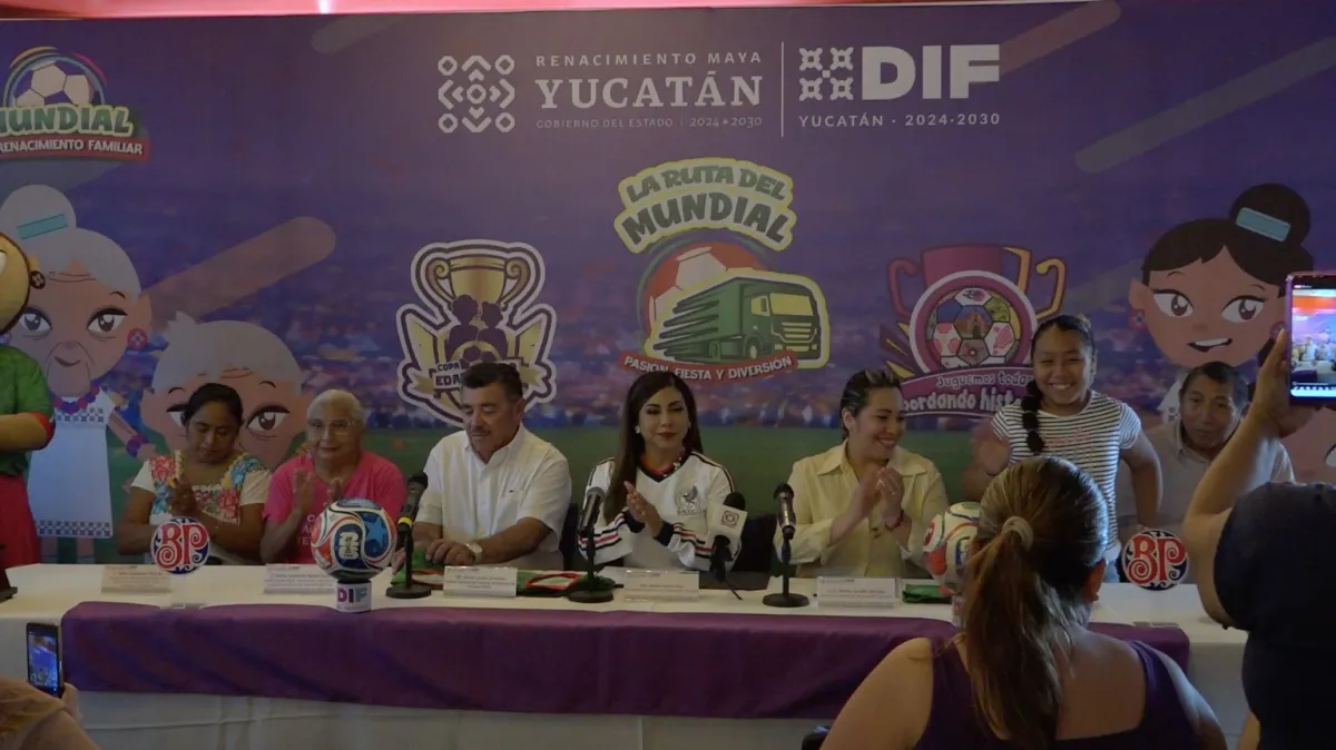 DIF Yucatán promoverá que el mundial se viva en cada rincón del estado