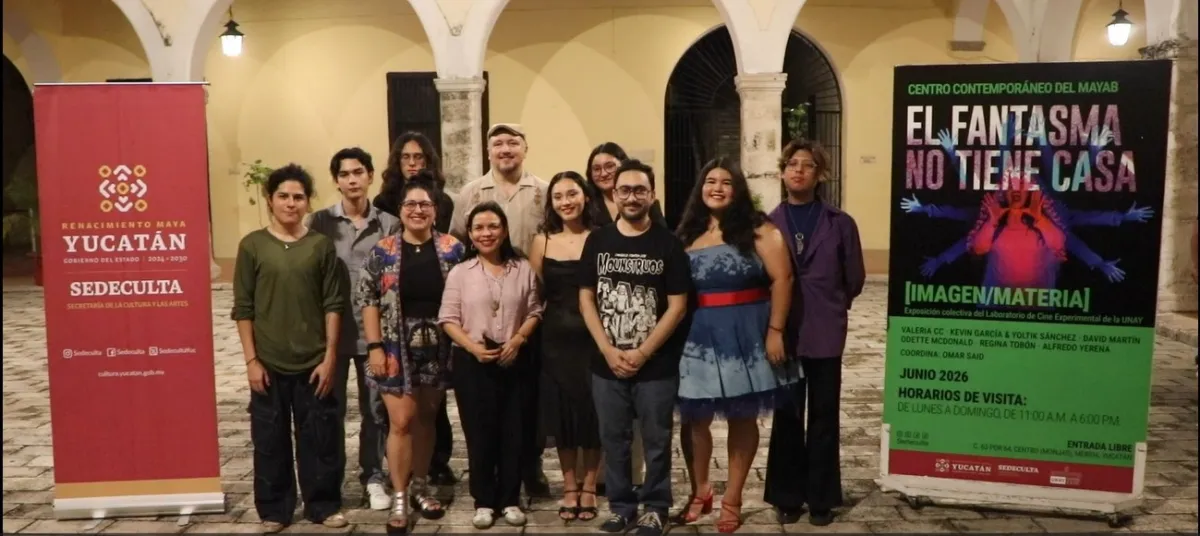 Jóvenes creadoras y creadores de la UNAY presentan exposición de cine experimental