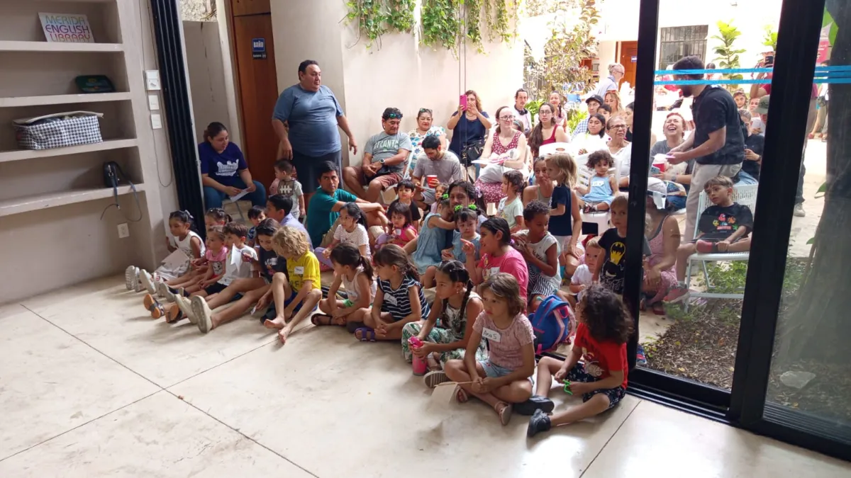 Festival a la niñez en la Mérida English Library