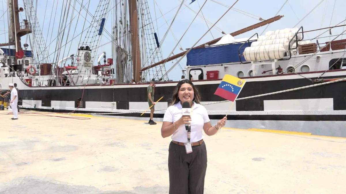 Llegó a Progreso el Buque Escuela “Simón Bolívar” de Venezuela
