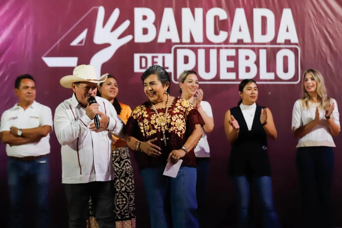La Bancada del Pueblo refuerza mensaje de transformación en Izamal