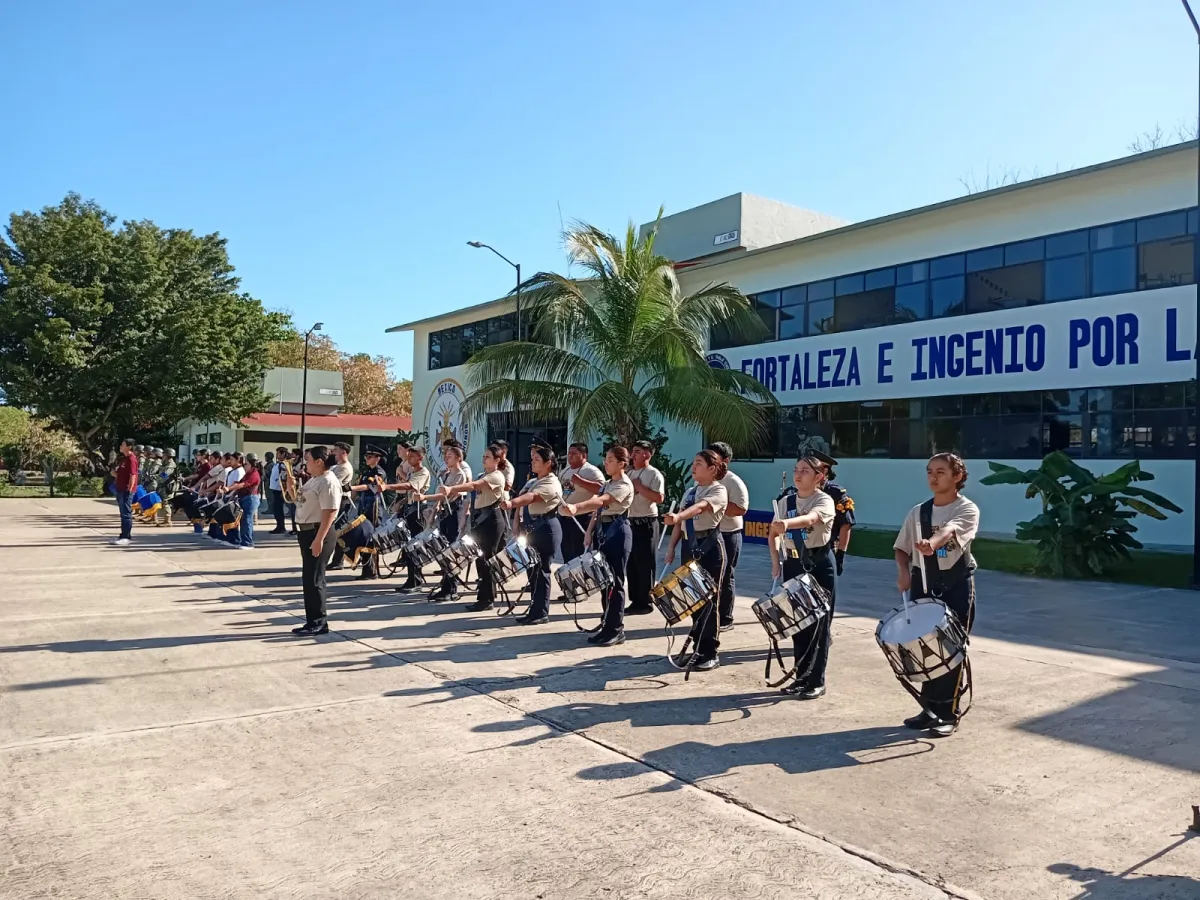 El 7mo. BIC abre sus puertas a bandas de guerra de bachilleratos.