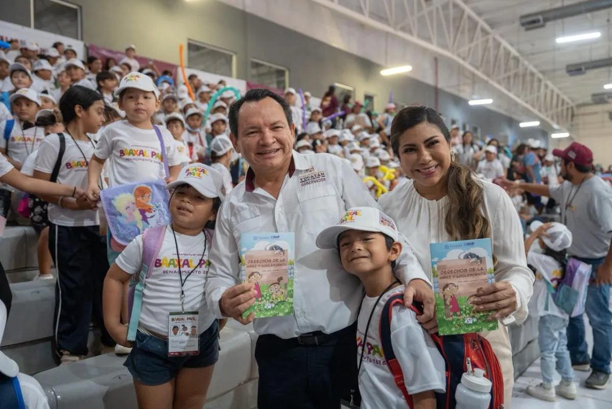 Arranca Báaxal Paal del Renacimiento Maya con 5,450 niñas y niños