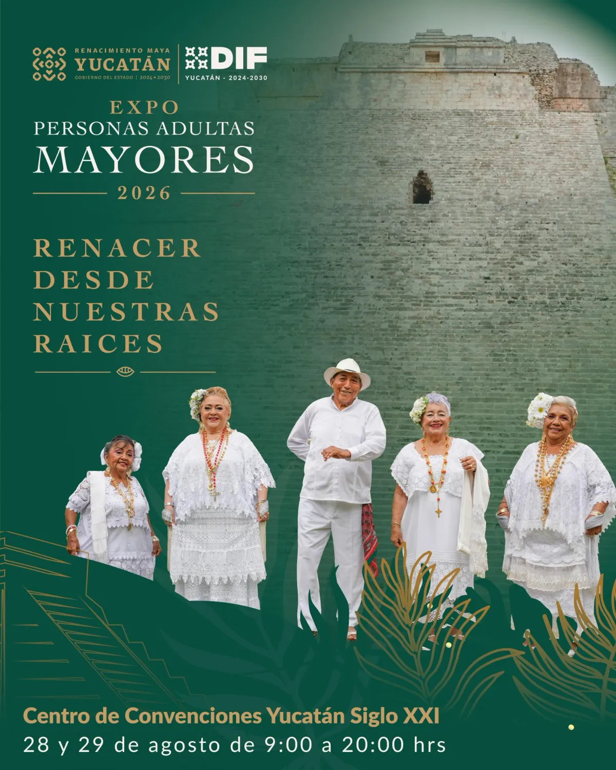 Reconoce Renacimiento Maya el valor y la experiencia de personas adultas mayores de Yucatán