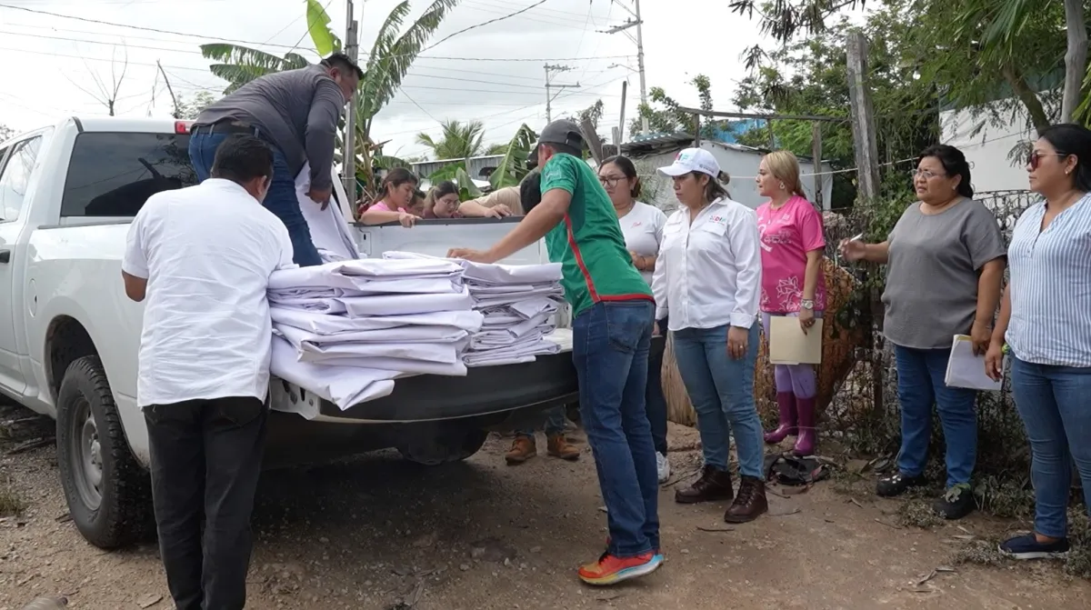 DIF Yucatán mantiene atención permanente a familias afectadas por lluvias