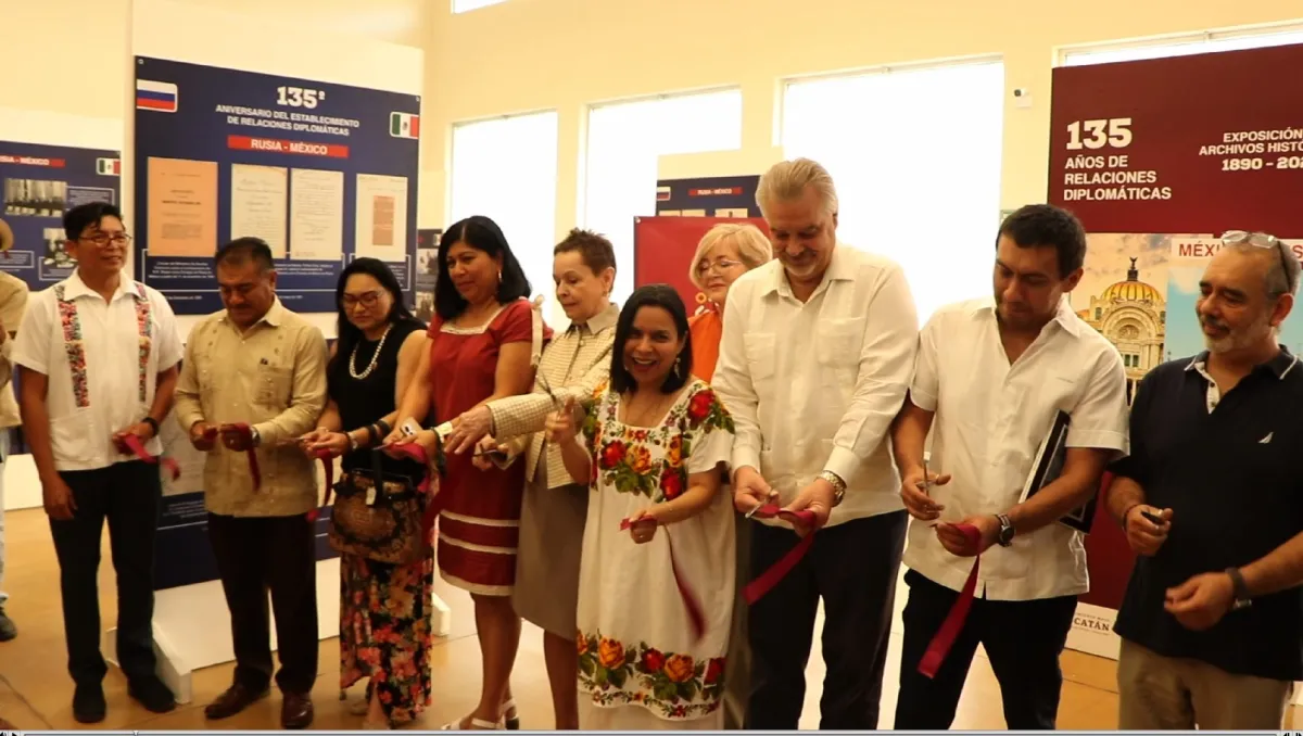 Exposición celebra 135 años de diálogo entre México y Rusia
