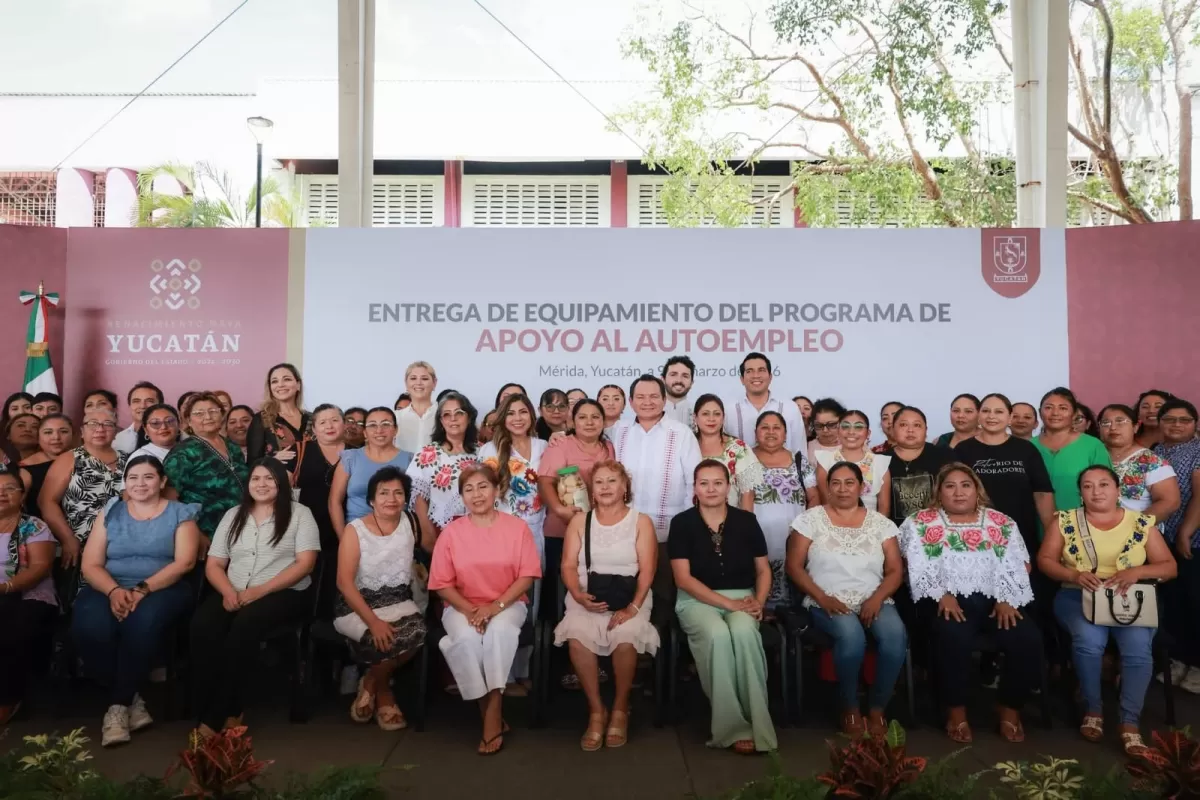 Entrega Gobierno del Estado herramientas para fortalecer emprendimientos en Yucatán