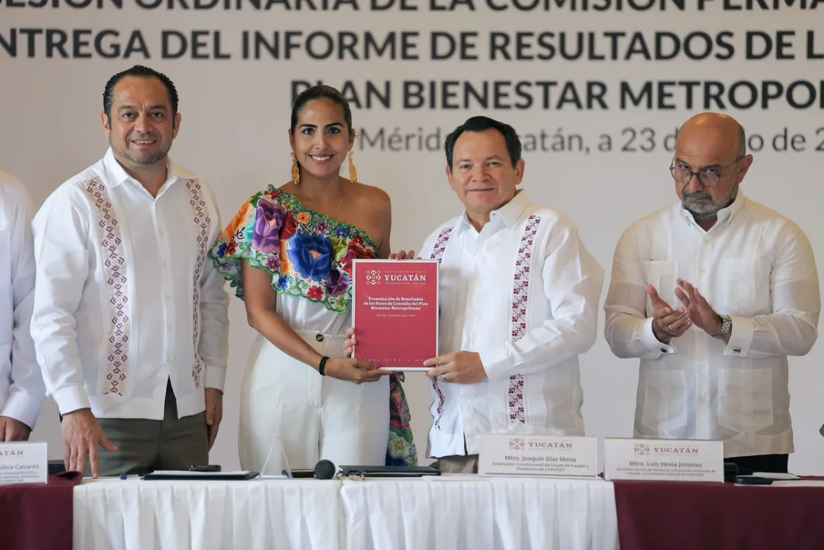 Más de 34 mil ciudadanas y ciudadanos definen ruta del Plan Bienestar Metropolitano para Mérida y su zona conurbada