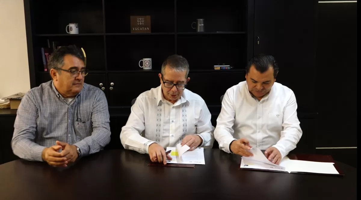FIRMA CONVENIO SISTEMA TELE YUCATÁN CON SISTEMA PÚBLICO DE RADIODIFUSIÓN DEL ESTADO MÉXICANO. 